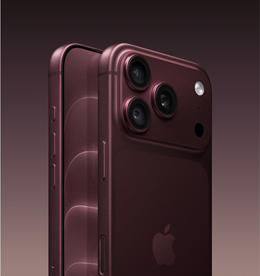 iPhone 18 Pro, burgundiapunane, külgvaade, osaline esikülg, täisekraaniga disain, tegevusnupp, helitugevuse tõstmise/vähendamise nupud, iPhone 18 Pro, burgundiapunane, külgvaade, terviklik tagakülg, 48MP Pro Fusion kaamerasüsteem, Apple’i logo keskel, külgnupp, Camera Control-nupp