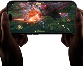 „iPhone 18 Pro“, priekinė dalis, demonstruojamas „A20 Pro“ lustų našumas su scena iš „Monster Hunter Outlanders“