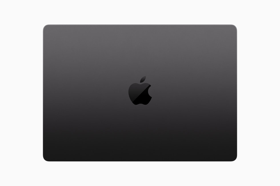 A closed MacBook Pro is shown from overhead on a white background.