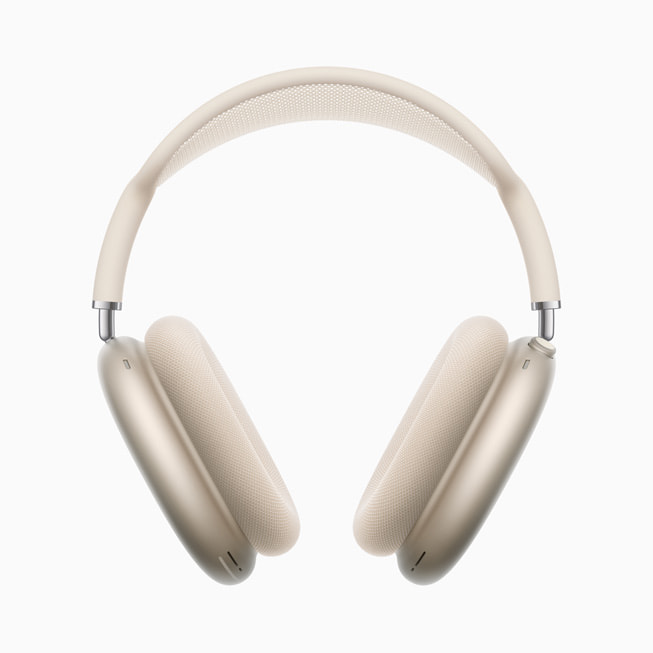  AirPods Max بلون ضوء النجوم.