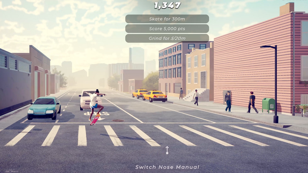 A still from Skate City: New York by Snowman and Agens.