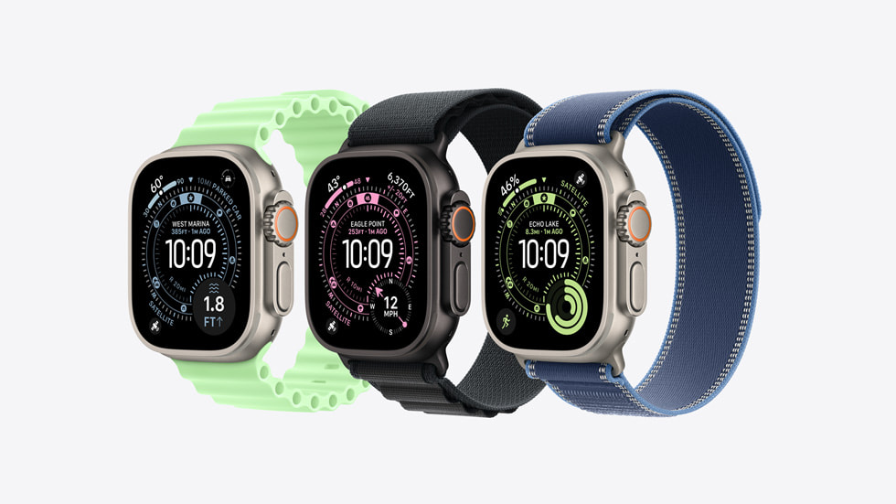 The latest band lineup for Apple Watch Ultra 3.