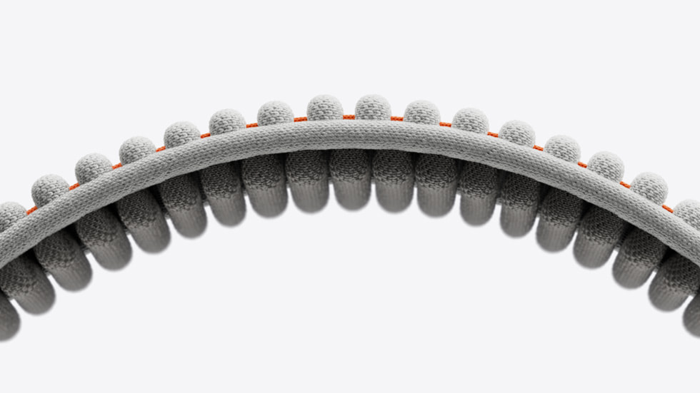An image that shows a close-up of the Dual Knit Band.