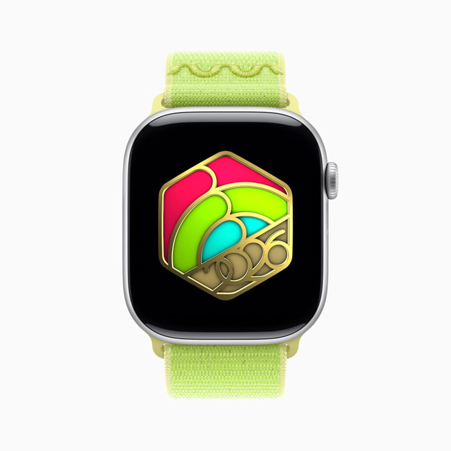 Speciální novoroční trofej „Ring in the New Year“ na hodinkách Apple Watch 