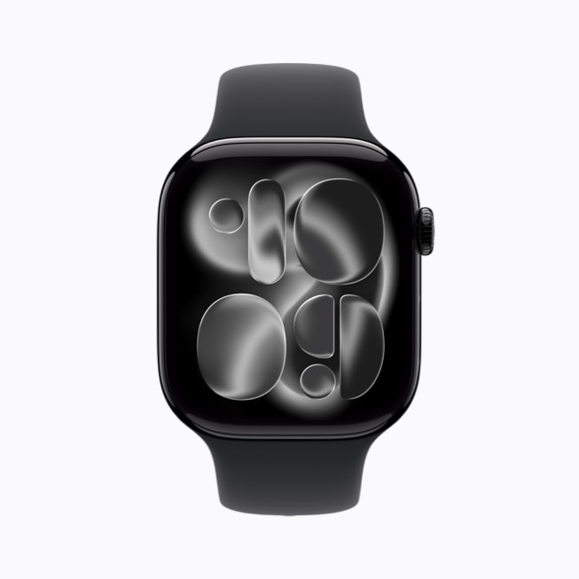 Se muestra un Apple Watch Series 11 frente a un fondo blanco.