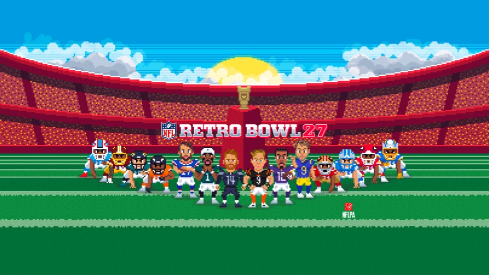 Grafis utama dari Retro Bowl ’27.
