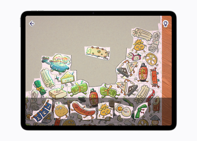 Game kembung. ditampilkan di iPad Air 13 inci.