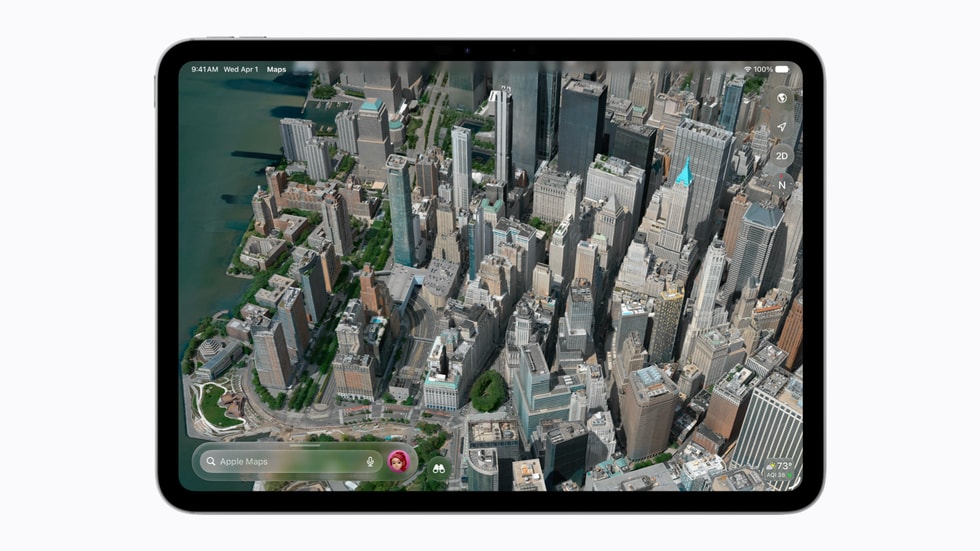 Vylepšená funkce Flyover v Apple Mapách