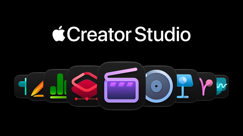Il logo di Apple Creator Studio.