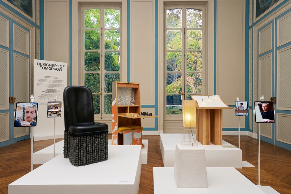 The 2026 Designers of Tomorrow exhibit at Hôtel de Maisons in Paris.