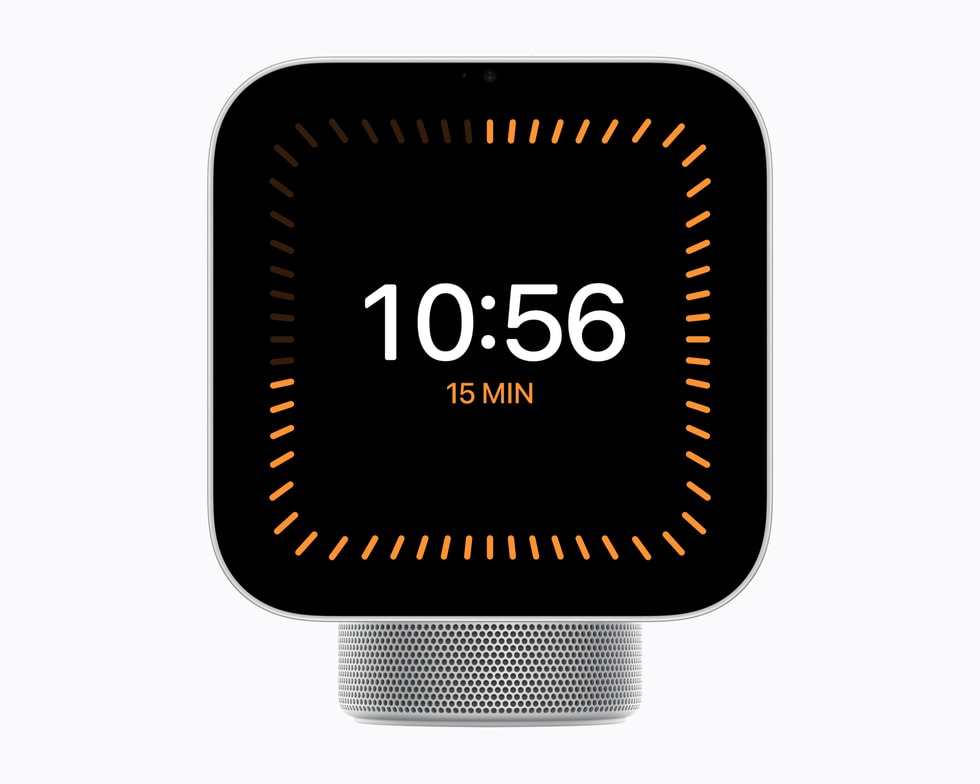HomeView shows a timer a user set for 15 minutes.