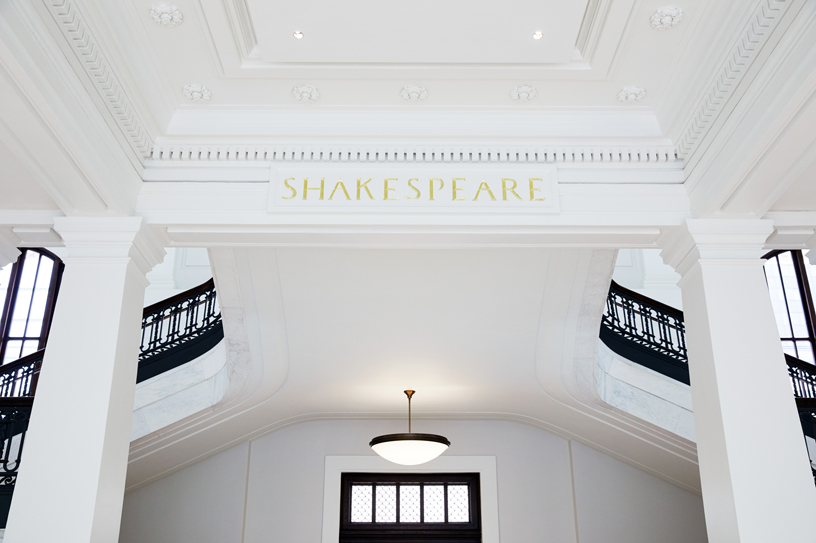 Apple Carnegie Library’s grand entry.