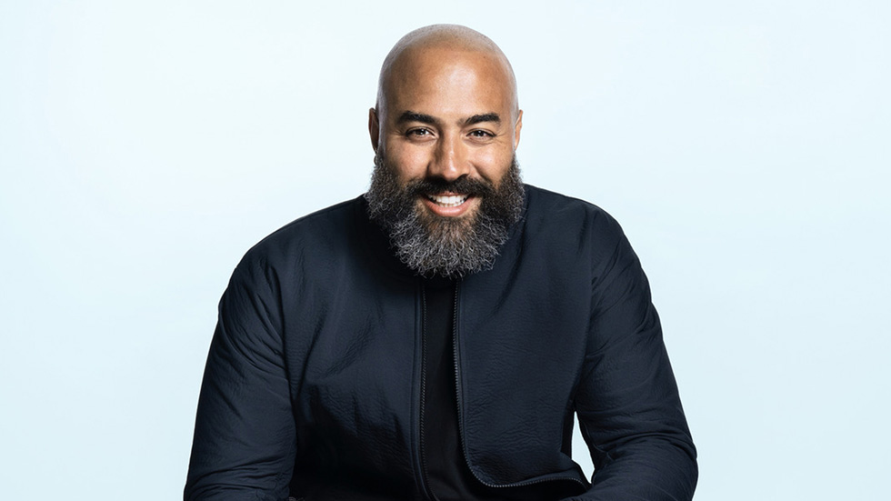 Apple Music’s Ebro Darden sitting for a photograph.