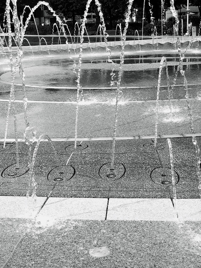 La foto de Kearia Carter muestra un parque acuático.