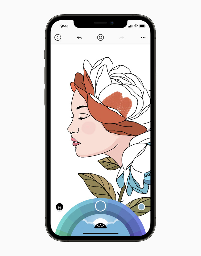 Screenshot of the Lake app on an iPhone 12 Pro.