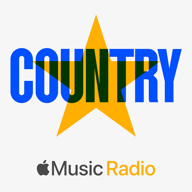 Diseño gráfico de Apple Music Country.