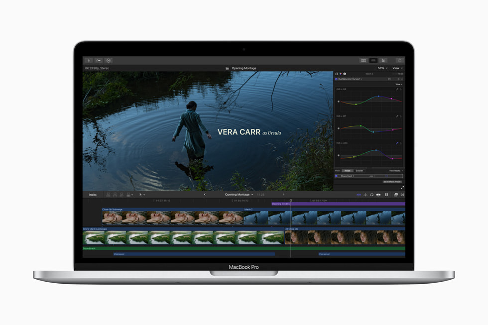 The updated 13-inch MacBook Pro is shown.