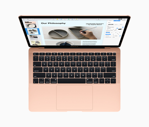 The new MacBook Air.