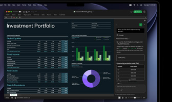 MacBook Pro, Xcode, ตัวแก้ไขโค้ดแสดงความคิดเห็น: เชื่อมต่อแอปกับ Apple Intelligence, ตัวอย่างบน iPhone, แอป Quantum College Hospital, ข้อความเขียนว่า สวัสดีผู้ช่วยจัดตารางเวลาของคุณ, ปุ่มต่างๆ ได้แก่ ดูกะที่เปิดอยู่, สลับกะต่อไปของฉัน