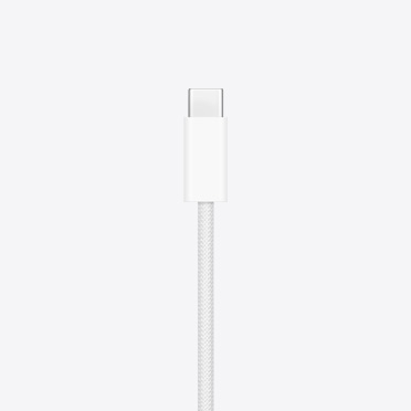USB‑C cable, white colour