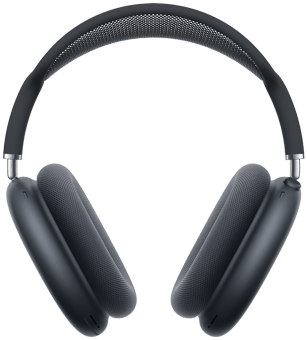 AirPods Max 2 слушалки, преден екстериор, полунощен цвят