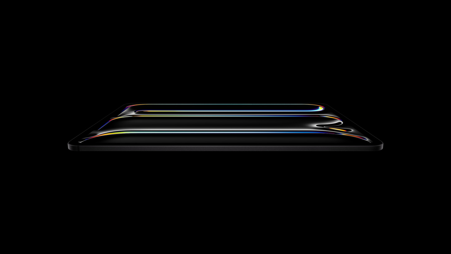iPad Pro, esikülg, must ekraani serv, ümarad nurgad