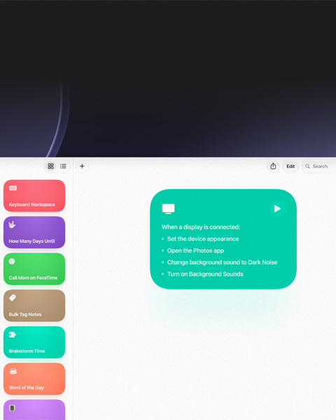 Siri AI se utiliza para describir un atajo