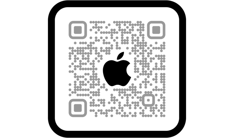 Escanea el código QR para comprar en la app Apple Store.